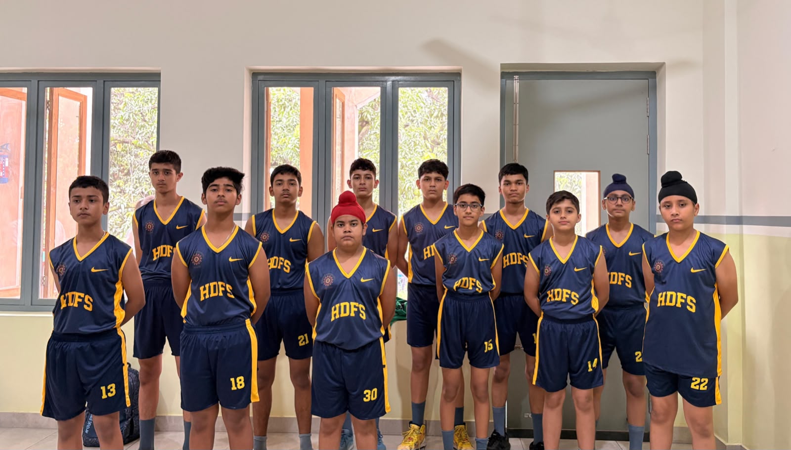The Basketball team of The H D Foundation School participated in Kumaon Zone U-19 CISCE Regional Basketball Competition